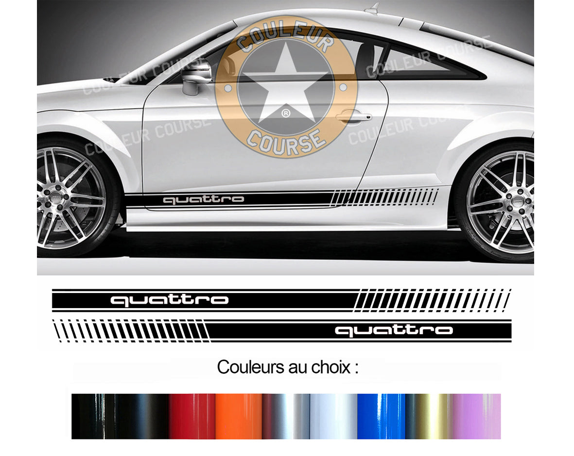 2 X ROCKER BODY STRIPS - AUDI TT - Ref: BD594-2 