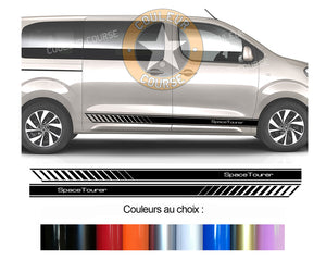 2 X ROCKER BODY STRIPS - CITROEN SPACETOURER - Ref: BD599-31 