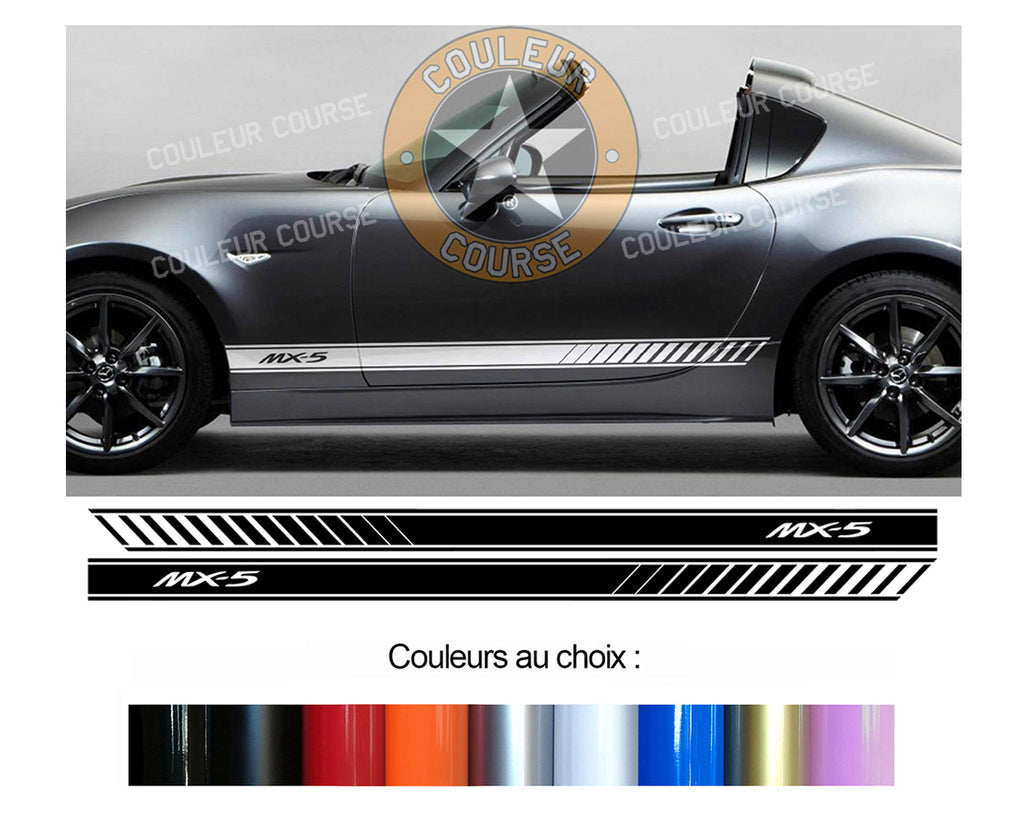 2 X BANDES BAS DE CAISSE - MAZDA MX5 MIATA - Ref : BD599-32