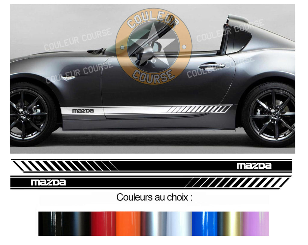 2 X BANDES BAS DE CAISSE - MAZDA MX5 MIATA - Ref : BD599-46