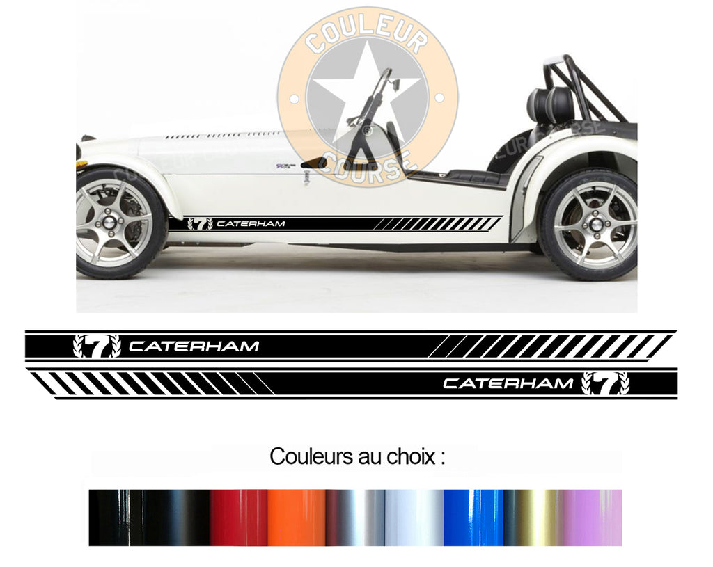 2 X ROCKER PANEL STRIPS - LOTUS SEVEN CATERHAM - Ref: BD599-59 