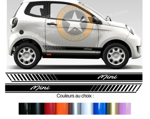 2 X ROCKER BODY STRIPS - AIXAM MINIAUTO - Ref: BD599-60 