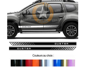 2 X BANDES BAS DE CAISSE - DACIA DUSTER - Ref : BD599-9.