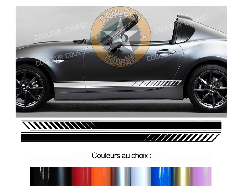 2 X BANDES BAS DE CAISSE - MAZDA MX5 MIATA - Ref : BD599N-32