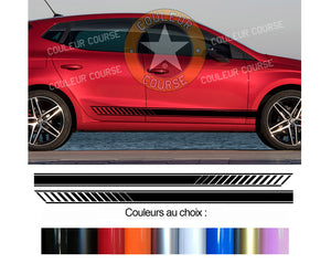 2 X BANDES BAS DE CAISSE - SEAT IBIZA - Ref : BD599N-6