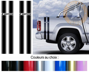 2 X BANDES BAS DE CAISSE - VW AMAROK - Ref : BD617-2