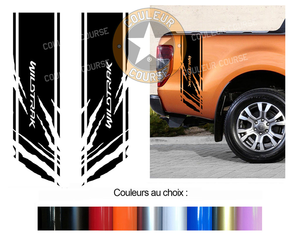 2 X ROCKER BODY STRIPS - FORD RANGER - Ref: BD621-4 