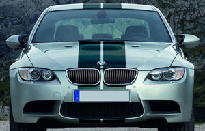 DOUBLE STRIPS - HOOD ROOF TRUNK - BMW M3 E90 2004 2012 - Ref: BD800-10