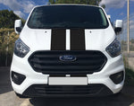BANDES DOUBLE - CAPOT COFFRE - FORD TRANSIT CUSTOM 2018 à 2019 - Ref : BD800-3