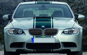 TRIPLE STRIPS - HOOD ROOF TRUNK - BMW M3 E90 2004 2012 - Ref: BD801-10