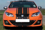 BANDES DOUBLE FILET - CAPOT TOIT COFFRE - SEAT Ibiza 4 2008 2019 - Ref : BD802-8