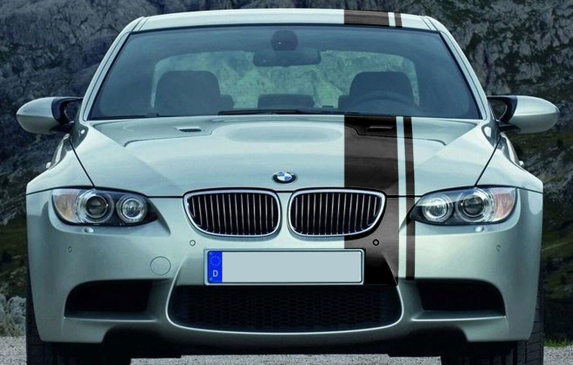 SINGLE NET STRIPS - HOOD ROOF TRUNK - BMW M3 E90 2004 2012 - Ref: BD803-10