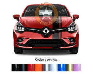 BANDES SIMPLE FILET - CAPOT TOIT COFFRE - Renault Clio IV 4 2012 2019 - Ref : BD803-7