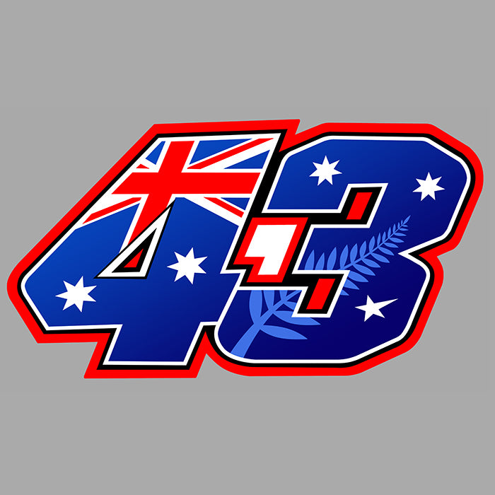 STICKER Jack Miller #43 Moto GP - MC180