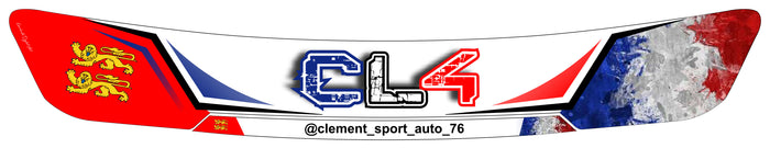 Sticker Visière de Casque CL4