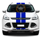 BANDES DOUBLE CAPOT TOIT COFFRE FORD KUGA 2012 2017 Ref BD408-6